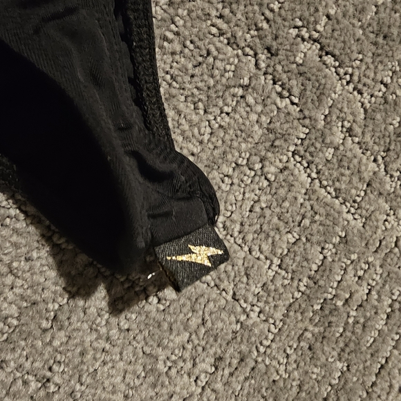 Black Ruched Bikini Bottom - Picture 3 of 3